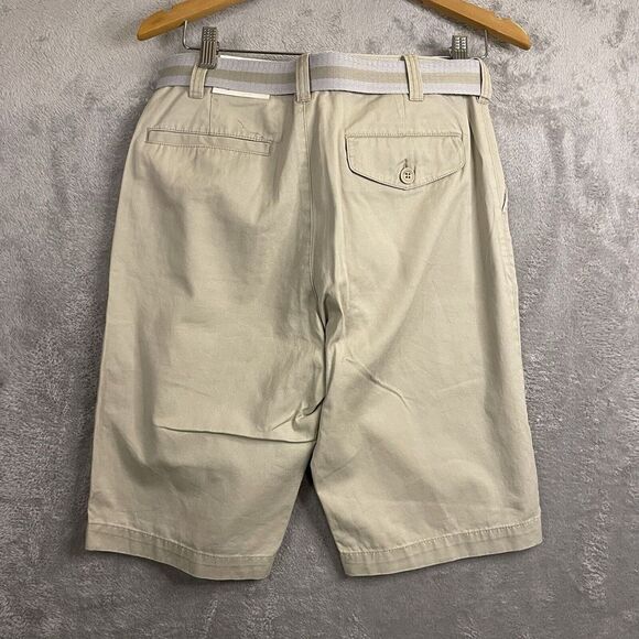 Islandia Designed in Paradise Cargo Men's NWT 30 Shorts With Belt Tan - Picture 5 of 9